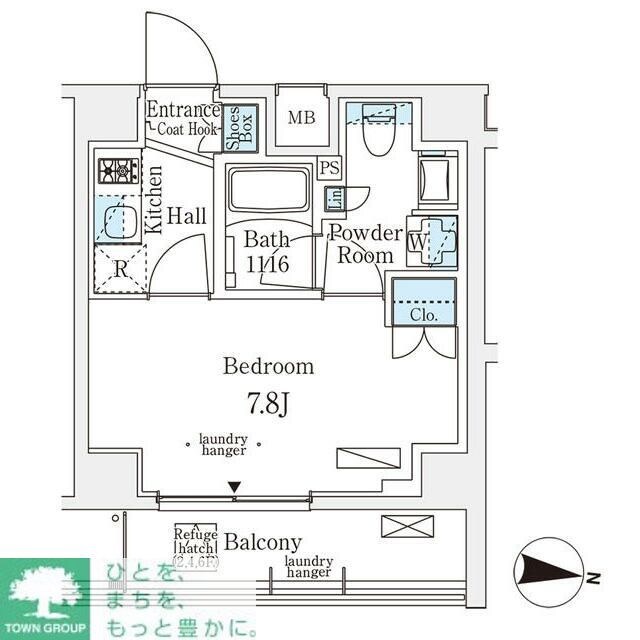 メゾン・クロイゾンの物件間取画像