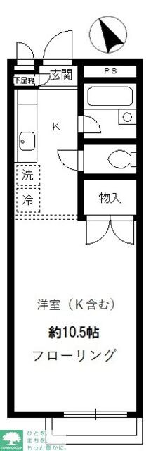 ハイツ伊藤の物件間取画像