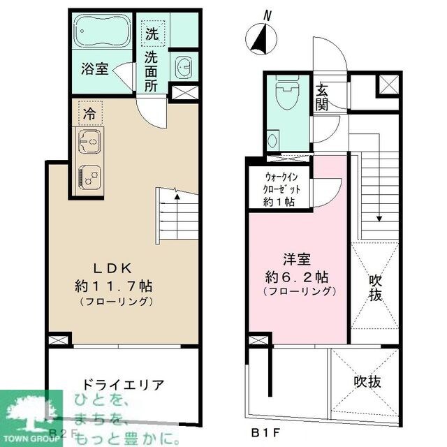 IPSE代々木上原DLXの物件間取画像