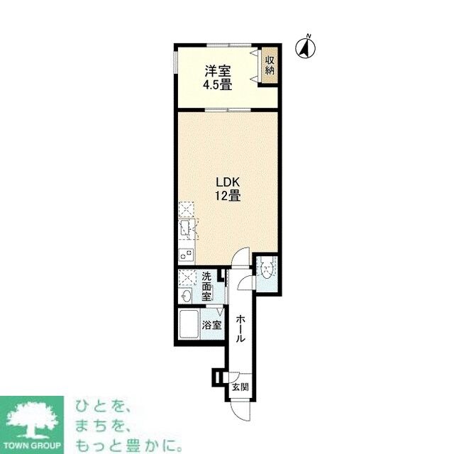 ウェルスクエア目黒祐天寺の物件間取画像