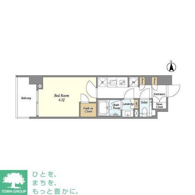 オーキッドレジデンス渋谷富ヶ谷の物件間取画像