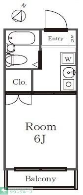 メゾン・ド・フォンテーヌの物件間取画像