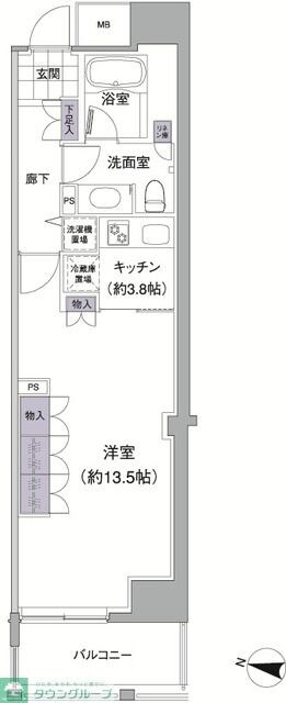 アビティ目黒の物件間取画像