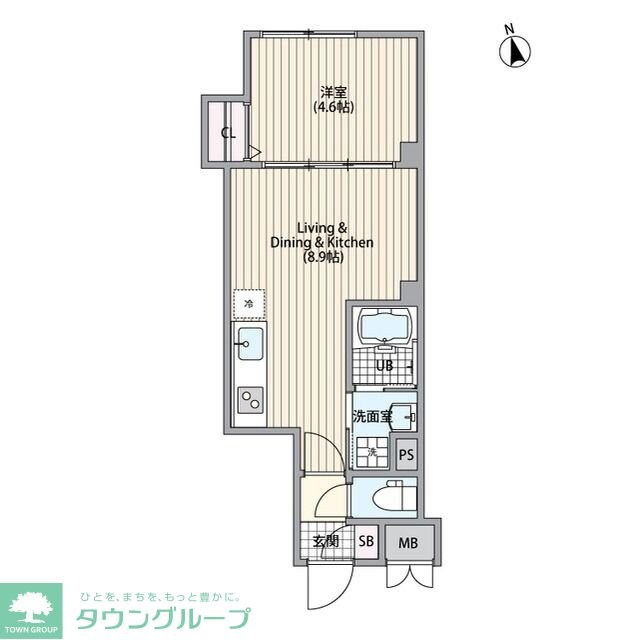 エルファーロ恵比寿の物件間取画像