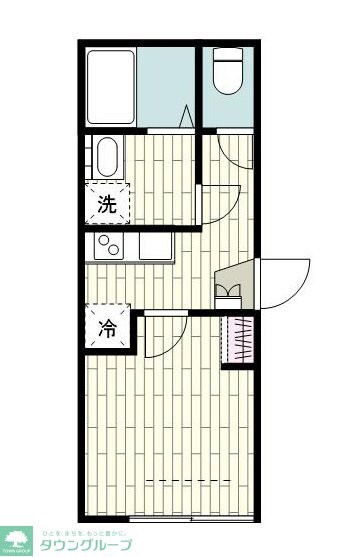Agas三軒茶屋の物件間取画像