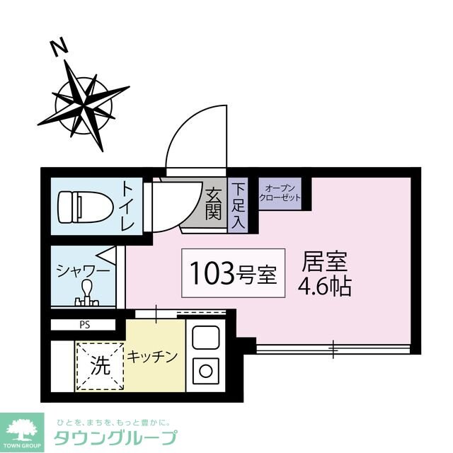Cresta松陰の物件間取画像
