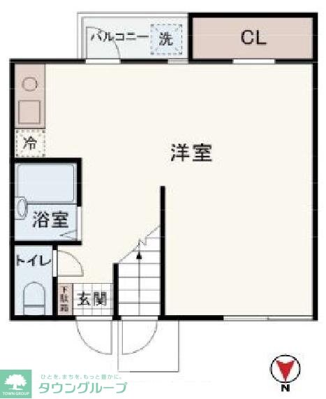 アイコート三軒茶屋の物件間取画像