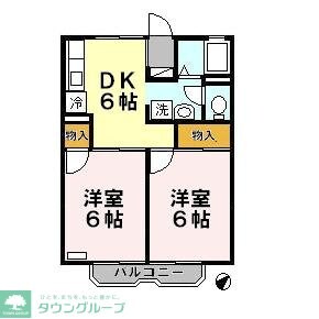 メゾン・カマラードの物件間取画像