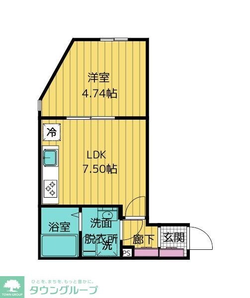クリオ ラモード神楽坂の物件間取画像