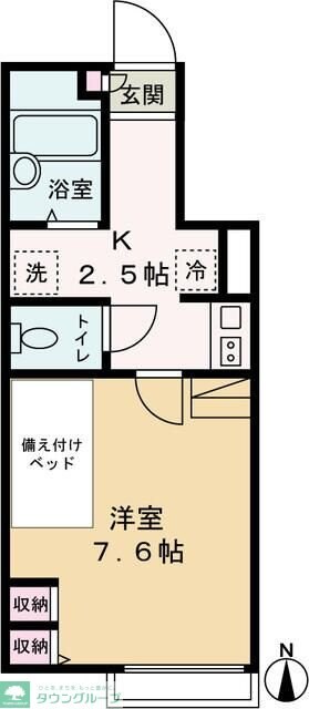 ロレッタ用賀の物件間取画像