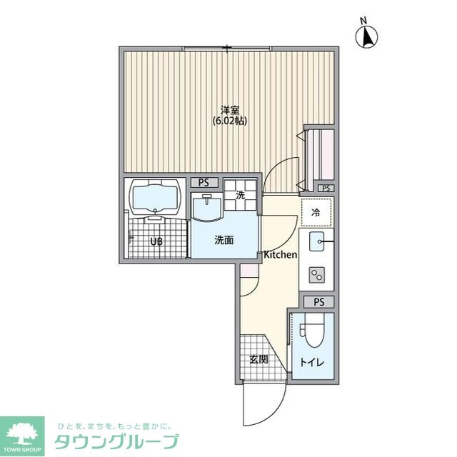 エルファーロ笹塚IIIの物件間取画像