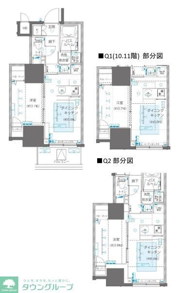 ZOOM信濃町の物件間取画像