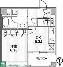 クリオ三田ラ・モードの物件間取画像