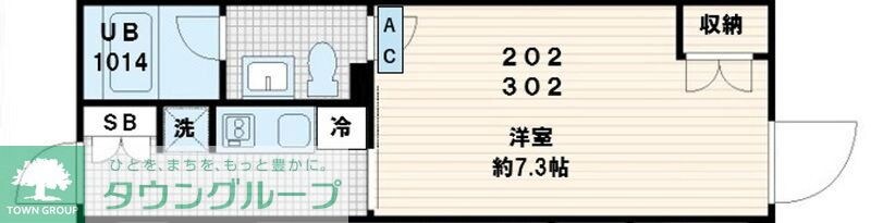Fullea代々木の物件間取画像