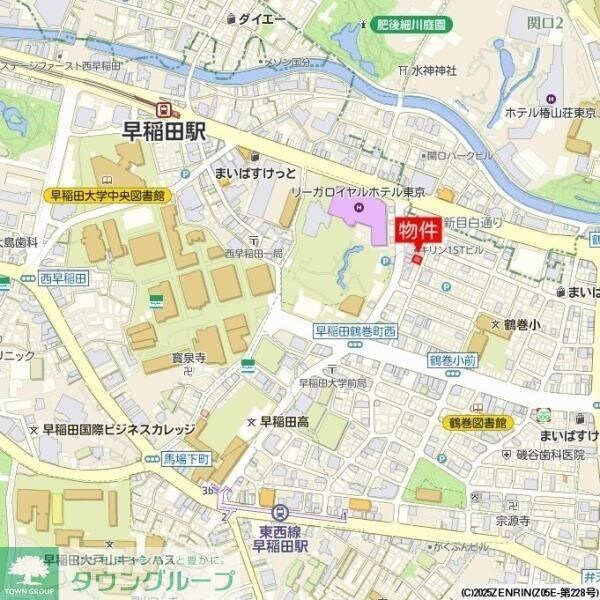 コンポジット早稲田鶴巻町の物件内観写真