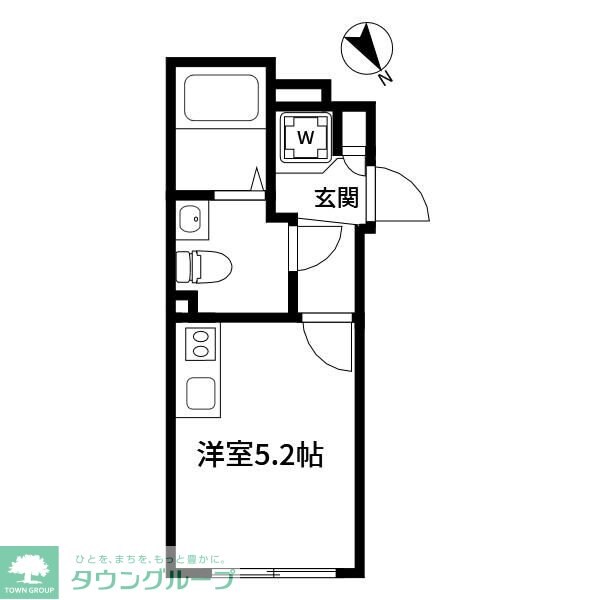 アルティローサ笹塚の物件間取画像