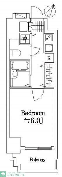 パークウェルツインズ戸越銀座弐番館の物件間取画像