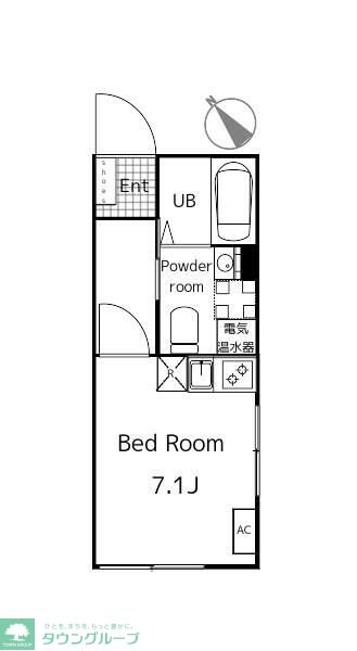 フェリーチェ駒沢大学の物件間取画像