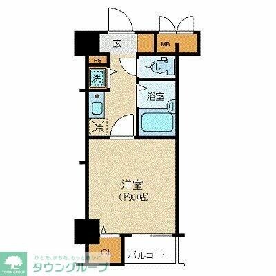 ドルチェ代々木の物件間取画像