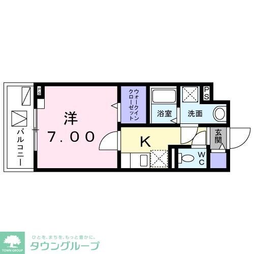 Feeju田園調布の物件間取画像