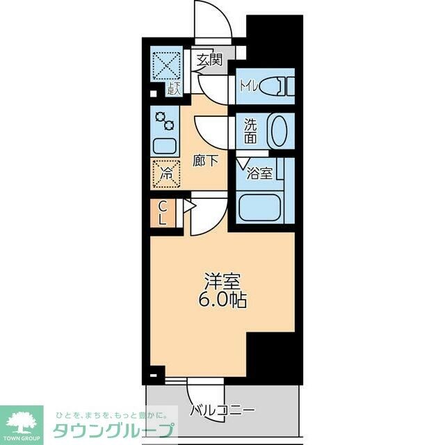 プライマル品川大森海岸の物件間取画像