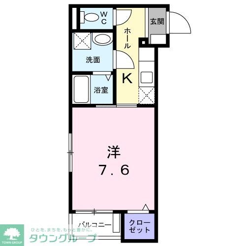 リュミエール東雪谷の物件間取画像