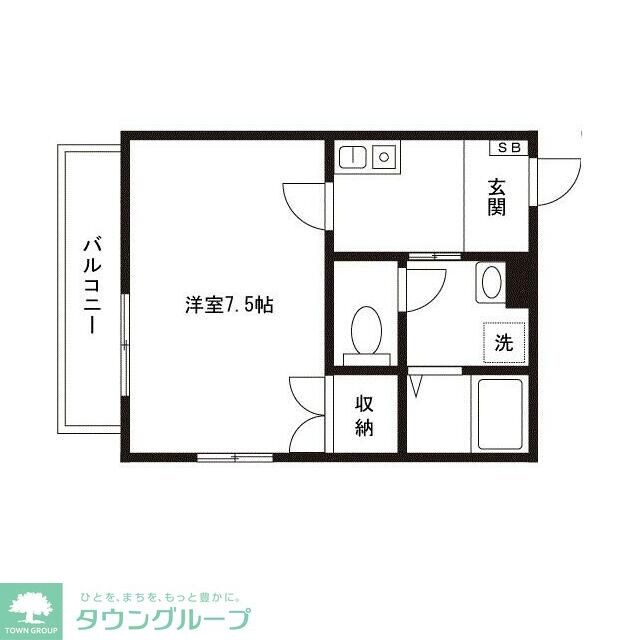 サンテラス南麻布の物件間取画像