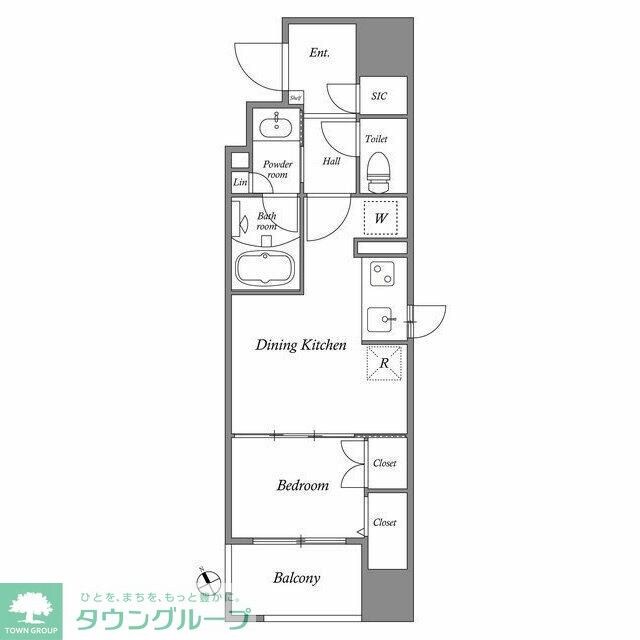 コスモグラシア池田山の物件間取画像