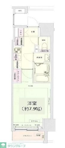 アイル銀座京橋壱番館の物件間取画像