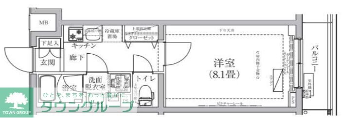 ルフレプレミアム上北沢の物件間取画像
