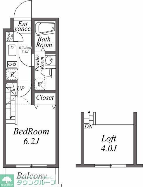 ユーレジデンス西大井の物件間取画像