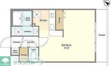 DeLCCS田園調布の物件間取画像