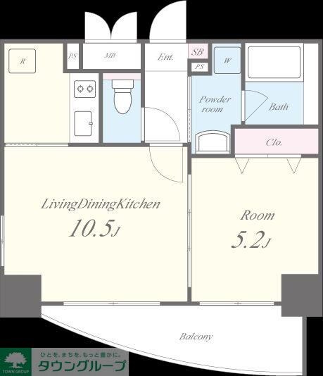 ESPERANZA AZABUの物件間取画像