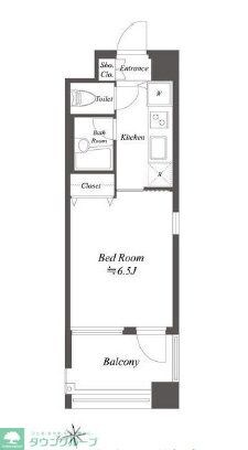シンシア白金高輪Paceの物件間取画像