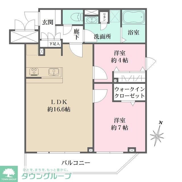 CREAL premier西馬込の物件間取画像
