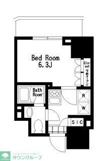 レジディア大森IIIの物件間取画像