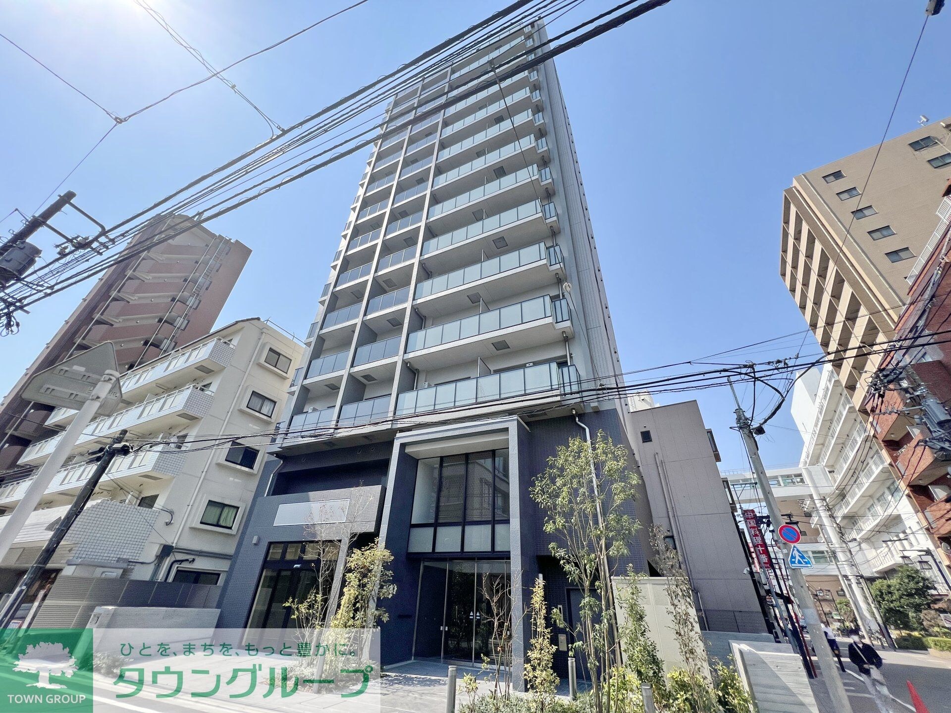 クレストコート池上の物件外観写真