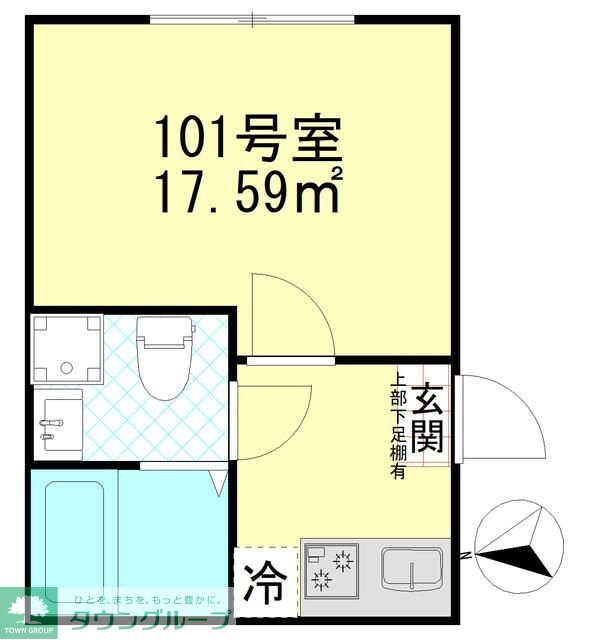 グランドアイランド蒲田の物件間取画像