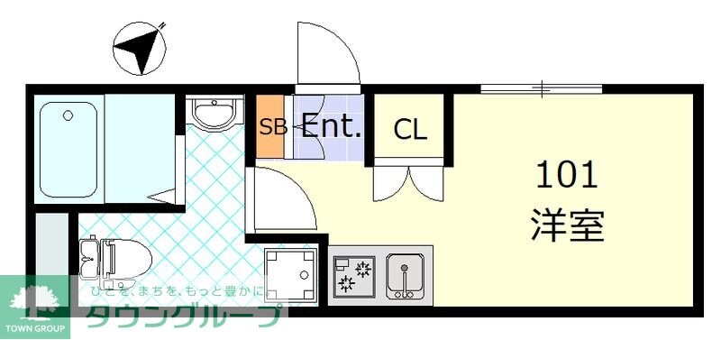 サザンゲート蒲田の物件間取画像