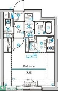 MindKamataの物件間取画像