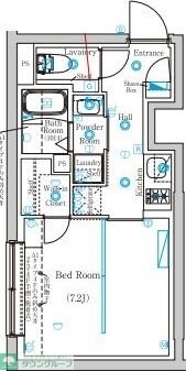 MindKamataの物件間取画像