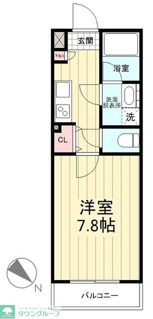 アイルエアポート羽田の物件間取画像