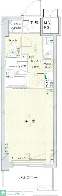 ルーブル蒲田壱番館の物件間取画像