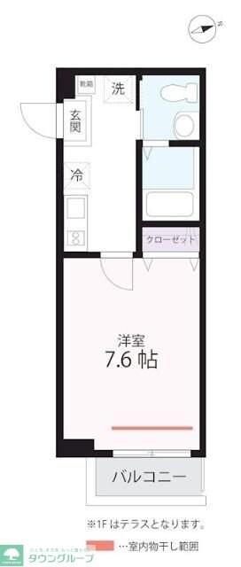 ハーミットクラブハウス羽田(仮)の物件間取画像