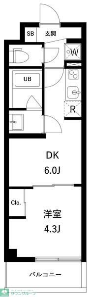 アーバンパーク東六郷Iの物件間取画像