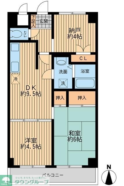 アビタシオンクレールの物件間取画像