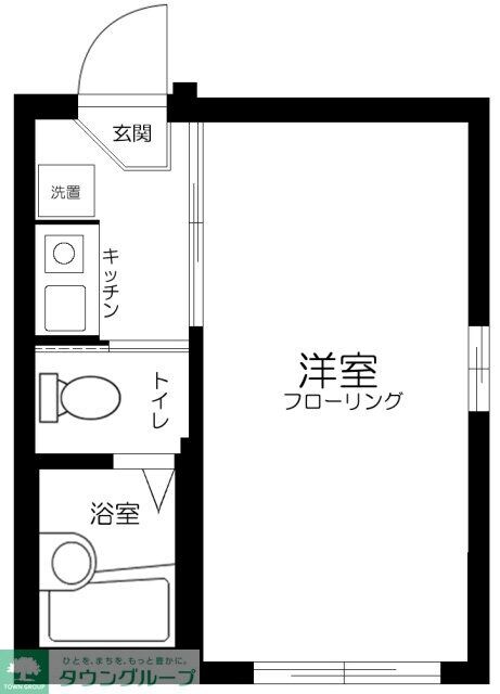 トライアングル蒲田の物件間取画像