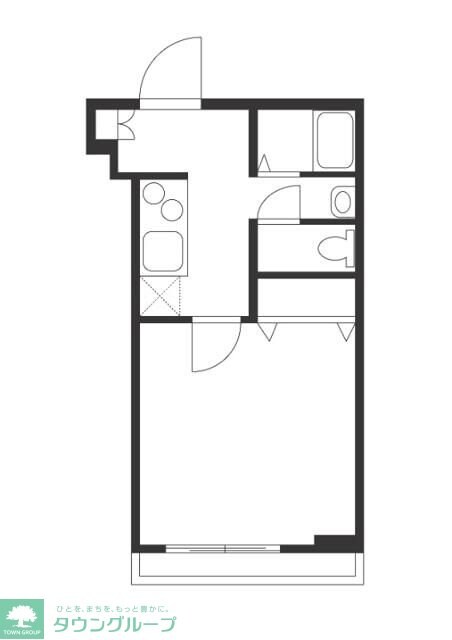 メルベイユIIの物件間取画像