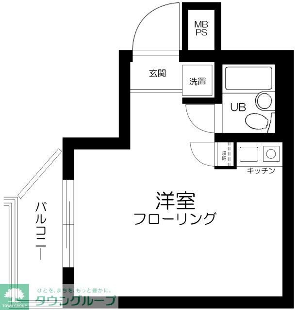 ダイホープラザ多摩川の物件間取画像