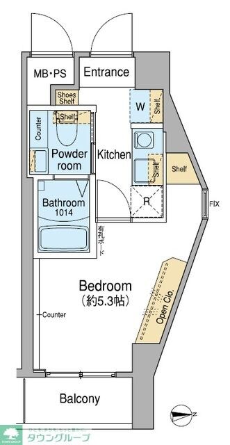 Fuu Oimachi by LATIERRAの物件間取画像